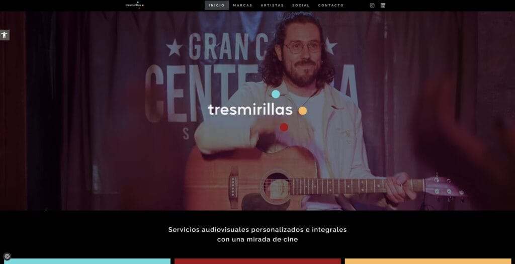 Diseño de página web para Tresmirillas, por Mardeasa